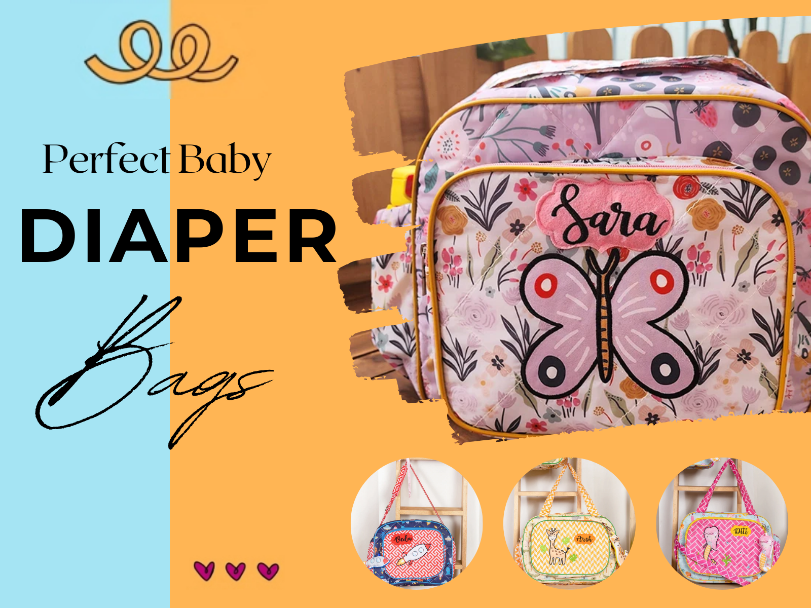 The Perfect Baby Diaper Bags For Traveling - Rosada Baby
