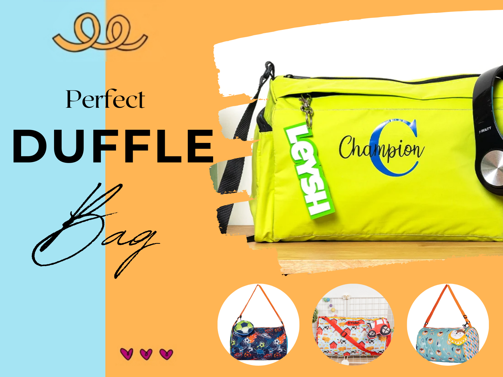 Choosing The Perfect Soccer Duffle Bag For Your Child - Rosada Baby
