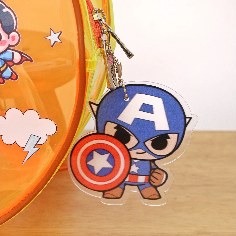 Superhero Round Jelly Backpack