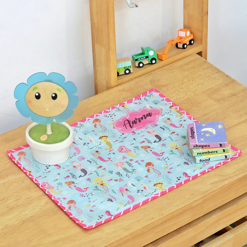 Set of 2 Mermaid Table Mat