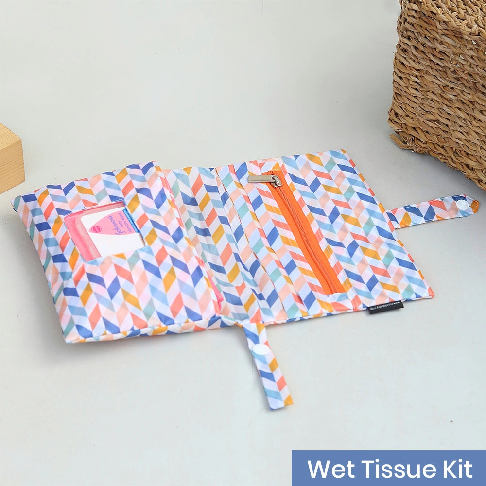 Wet Tissue Kit - English Zigzag