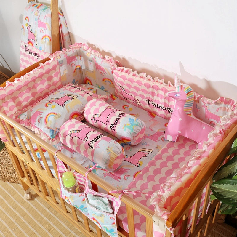 Unicorn baby bedding set sale