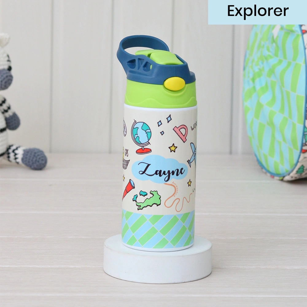 Insulated Steel Sipper Bottle (350ml)