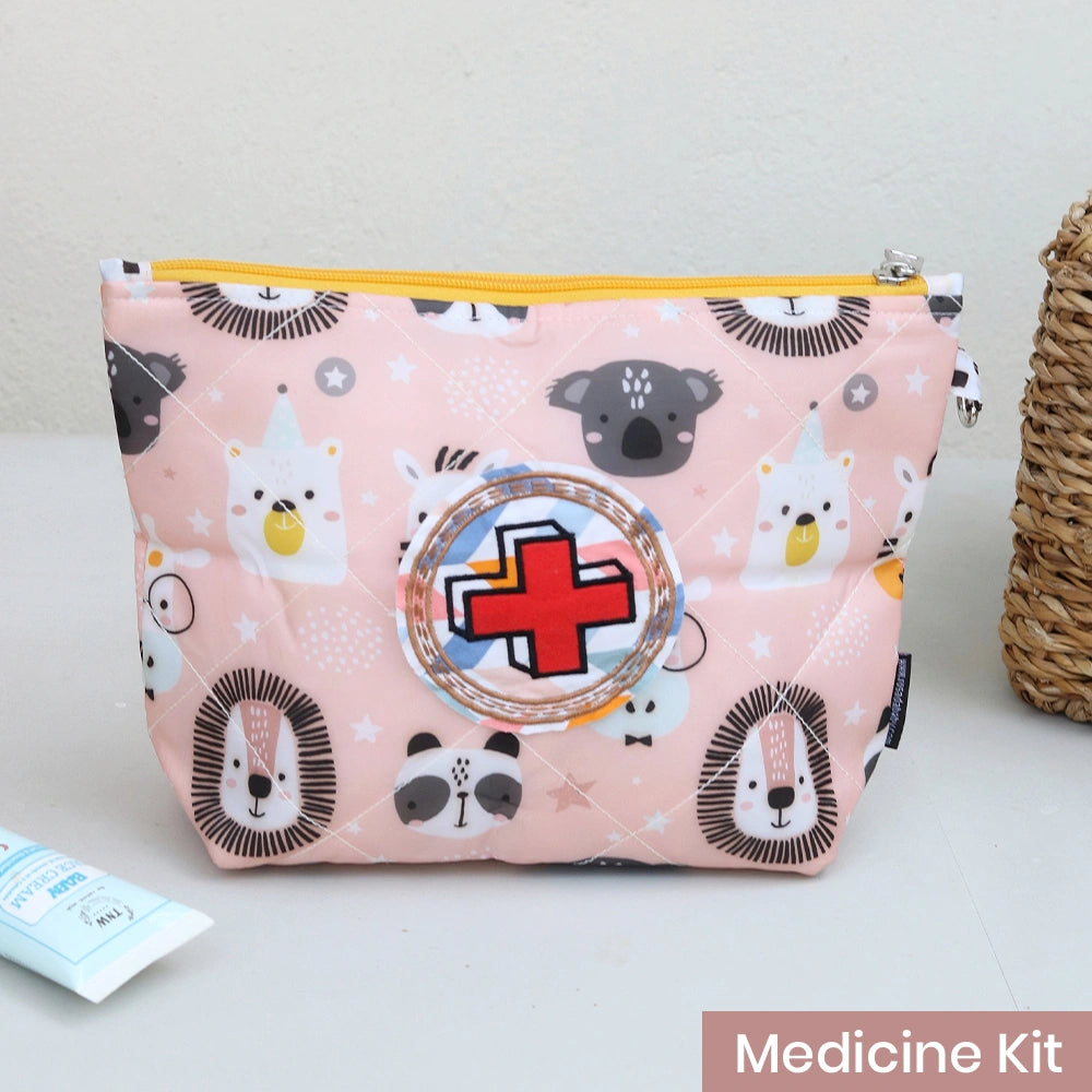 Medicine Kit - Pink Lion