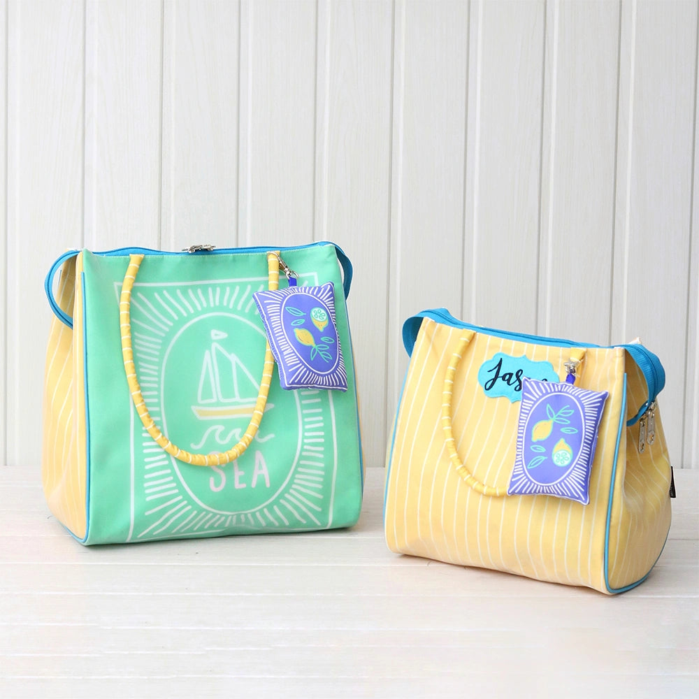 Amalfi Yellow Set Of 2 Tote Bag