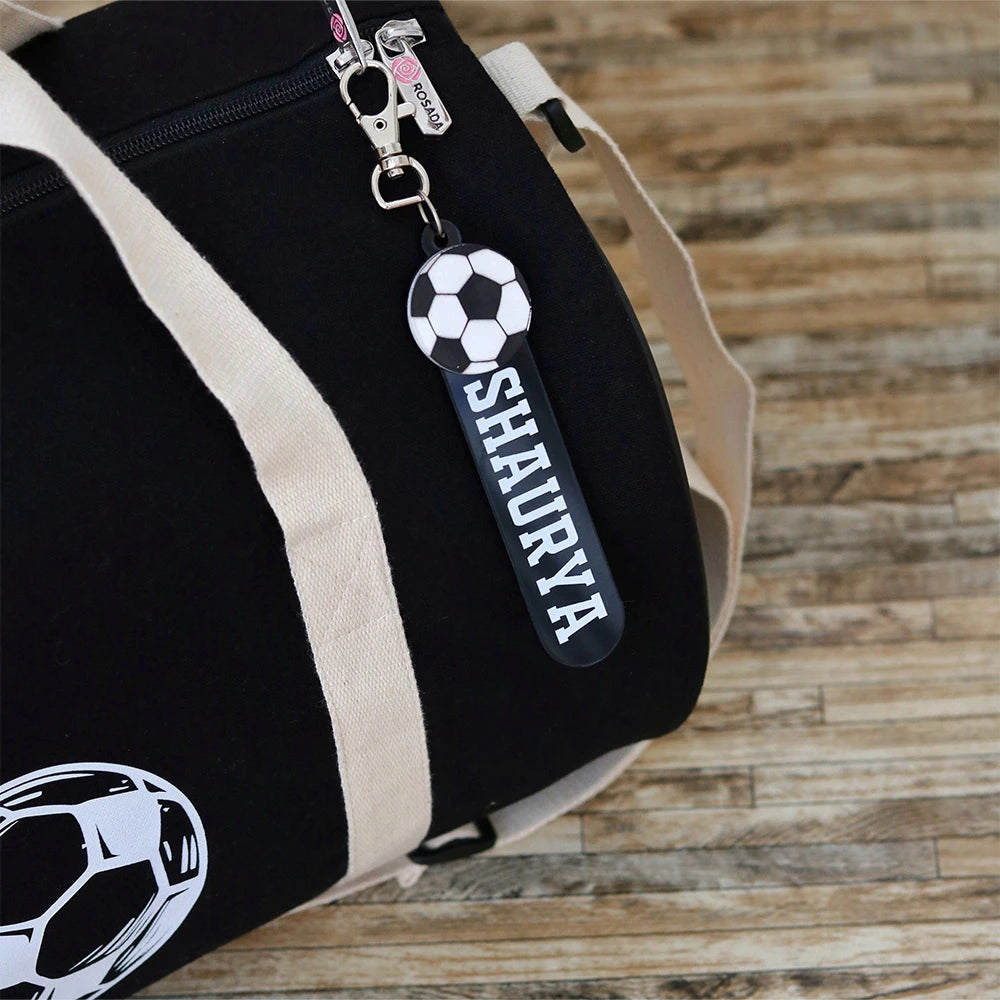 Soccer Canvas Duffle Bag