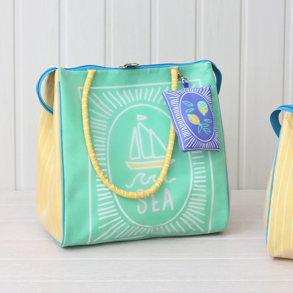 Amalfi Yellow Set Of 2 Tote Bag