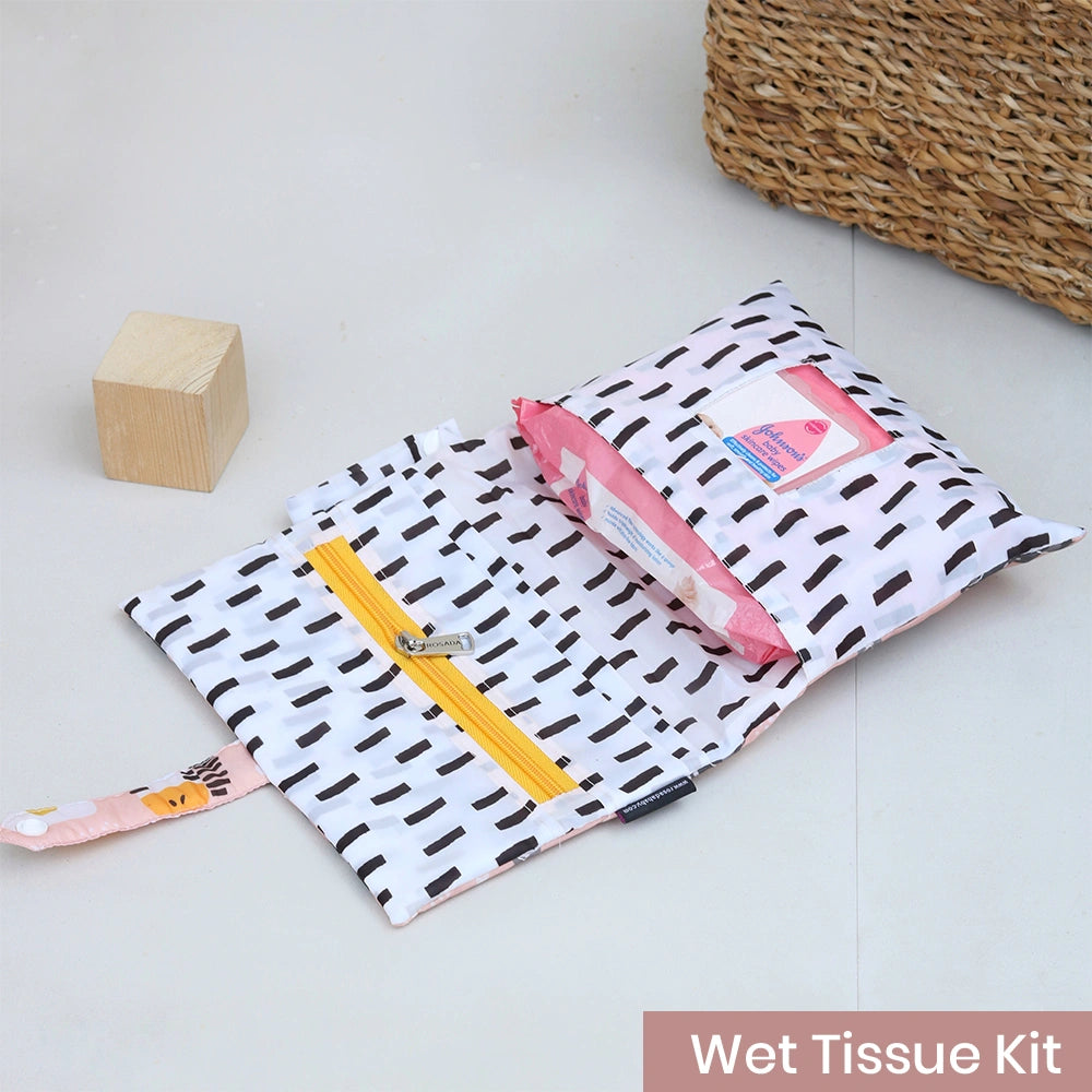 Wet Tissue Kit - Pink Lion