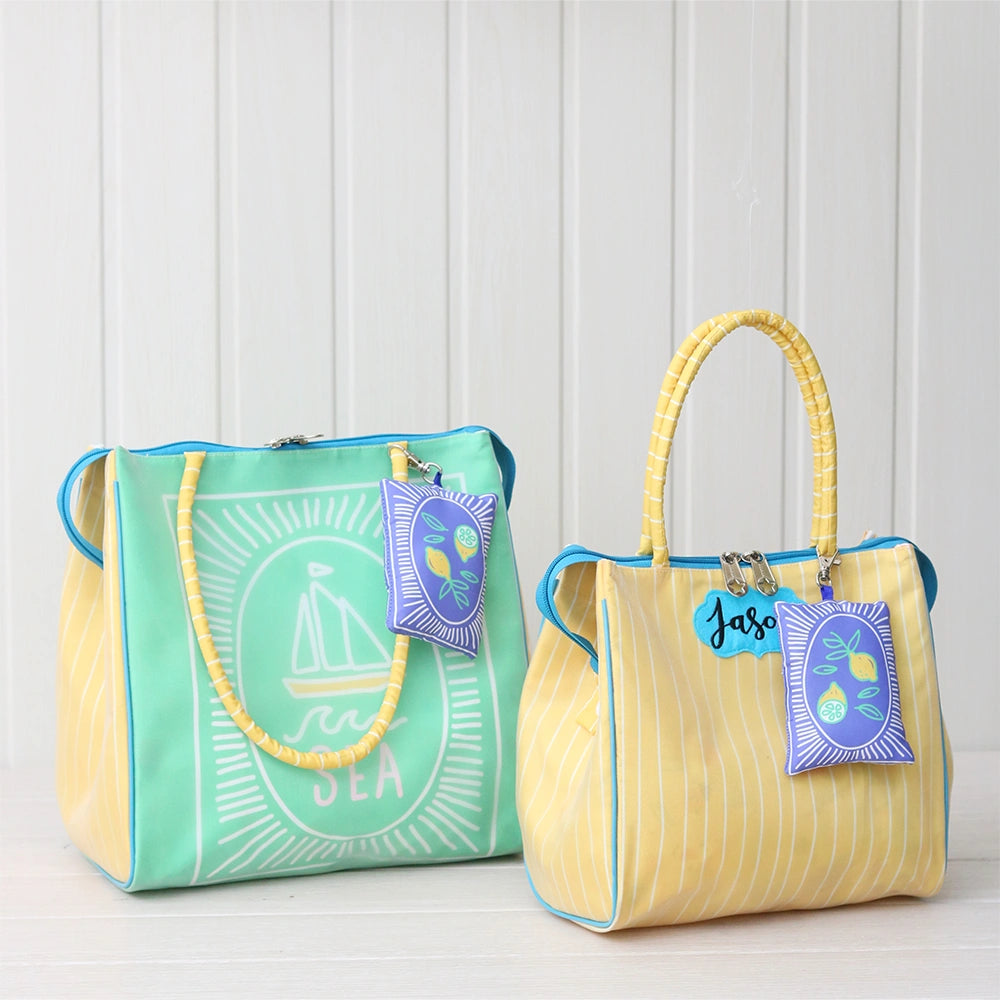 Amalfi Yellow Set Of 2 Tote Bag
