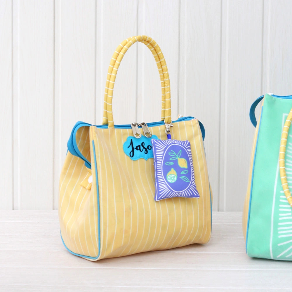 Amalfi Yellow Set Of 2 Tote Bag