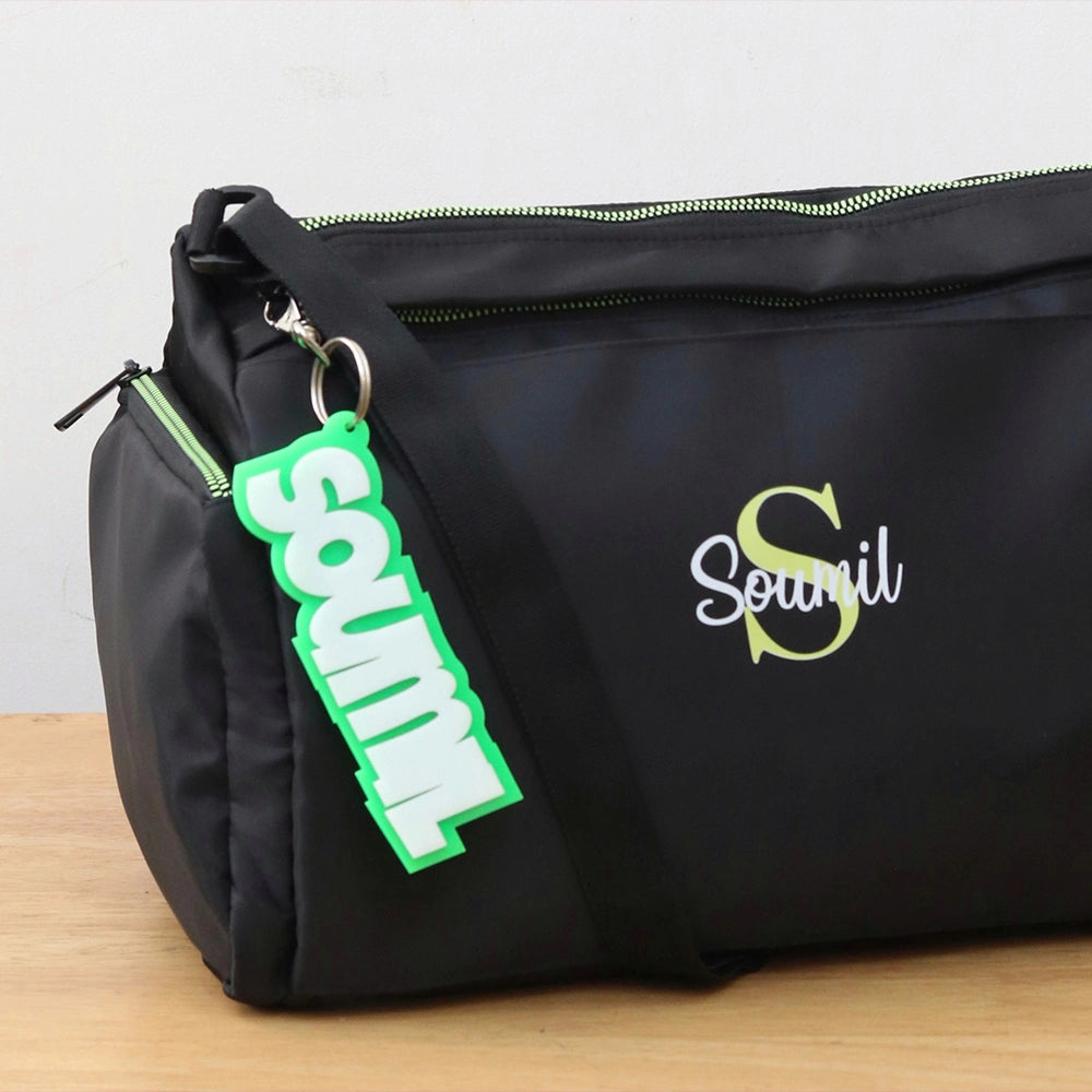 Black Sports Duffle Bag