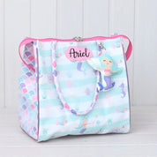 Aqua Girl Tote Bag