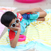Sunny Sailor Bamboo Towel