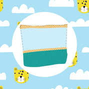 Clear Zip Kit - Lazy Zoo