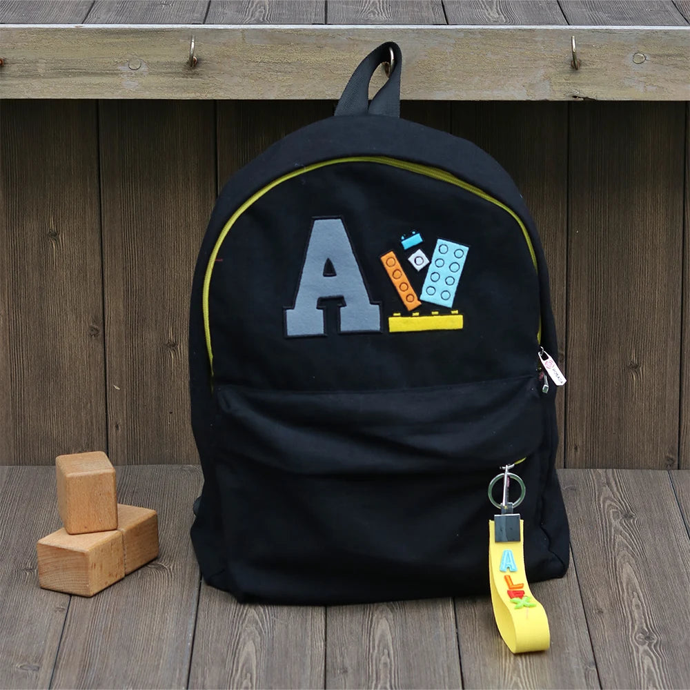 Blocks Canvas Bag