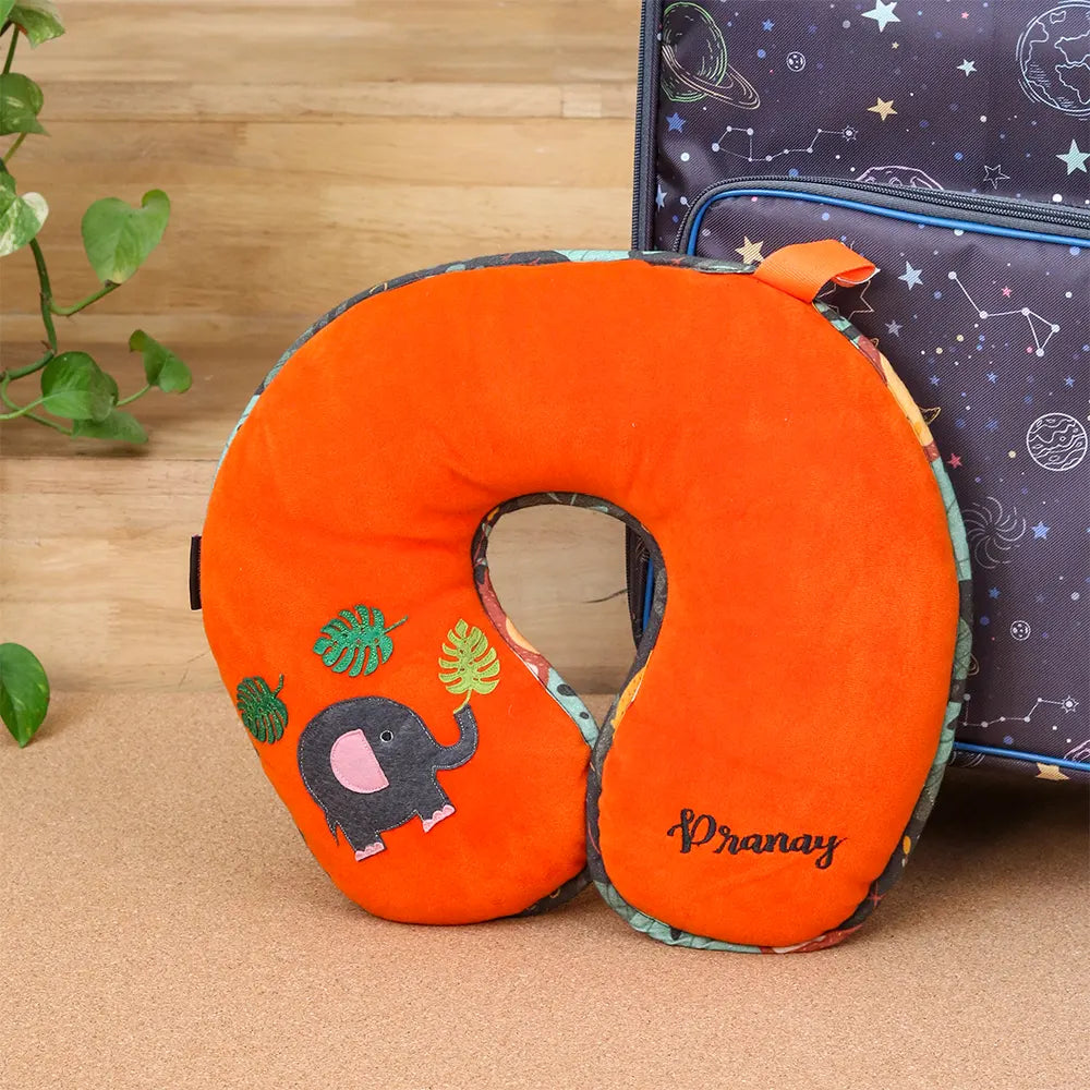 Orange Neck Pillow