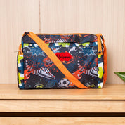 Soccer Printed Sports Duffle Bag