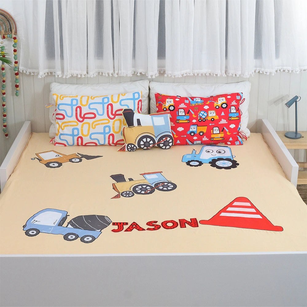 Red Truck Bedsheet Set