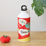 Cap Alu Bottle (600ml) - Dinosaur