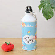 Cap Alu Sipper Bottle (600ml) - Aeroplane
