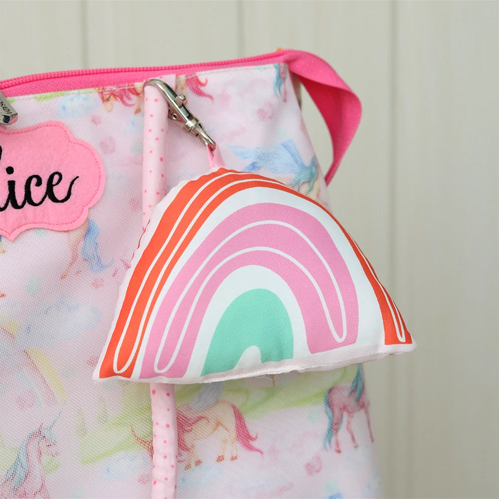 Pink Unicorn Tote Bag