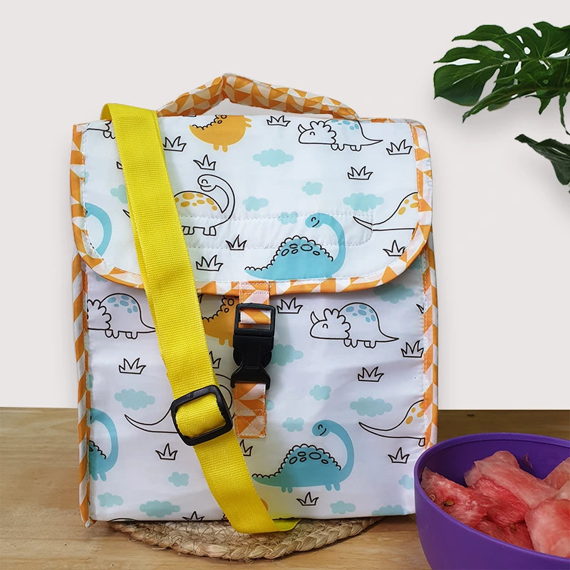 Dinosaur insulated lunch bag shop