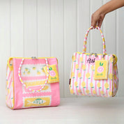 Capri Pink Set Of 2 Tote Bag