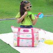 Flower Girl Picnic Bag