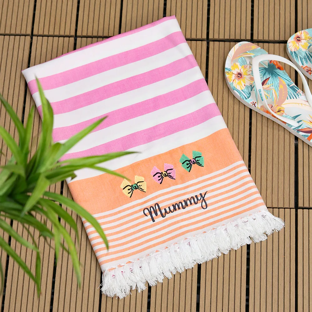 Bow Bamboo Towel