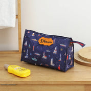 3-Zip Toiletries Kit - Lighthouse