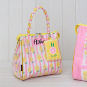 Capri Pink Set Of 2 Tote Bag