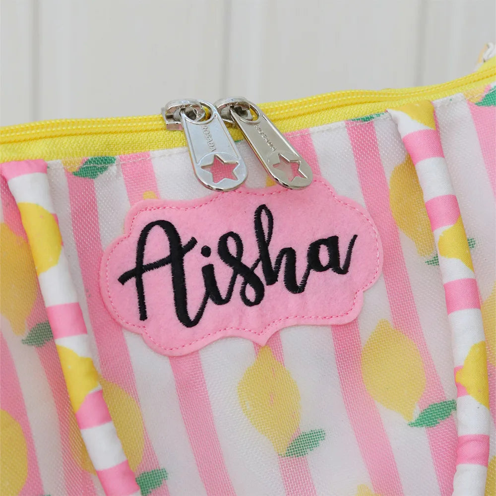 Capri Pink Set Of 2 Tote Bag