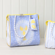 Positano Blue Set Of 2 Tote Bag