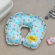 Blue Llama Neck Pillow