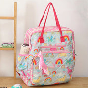 Blue unicorn Diaper Backpack