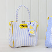 Positano Blue Set Of 2 Tote Bag