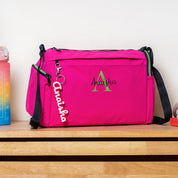 Pink Sports Duffle Bag