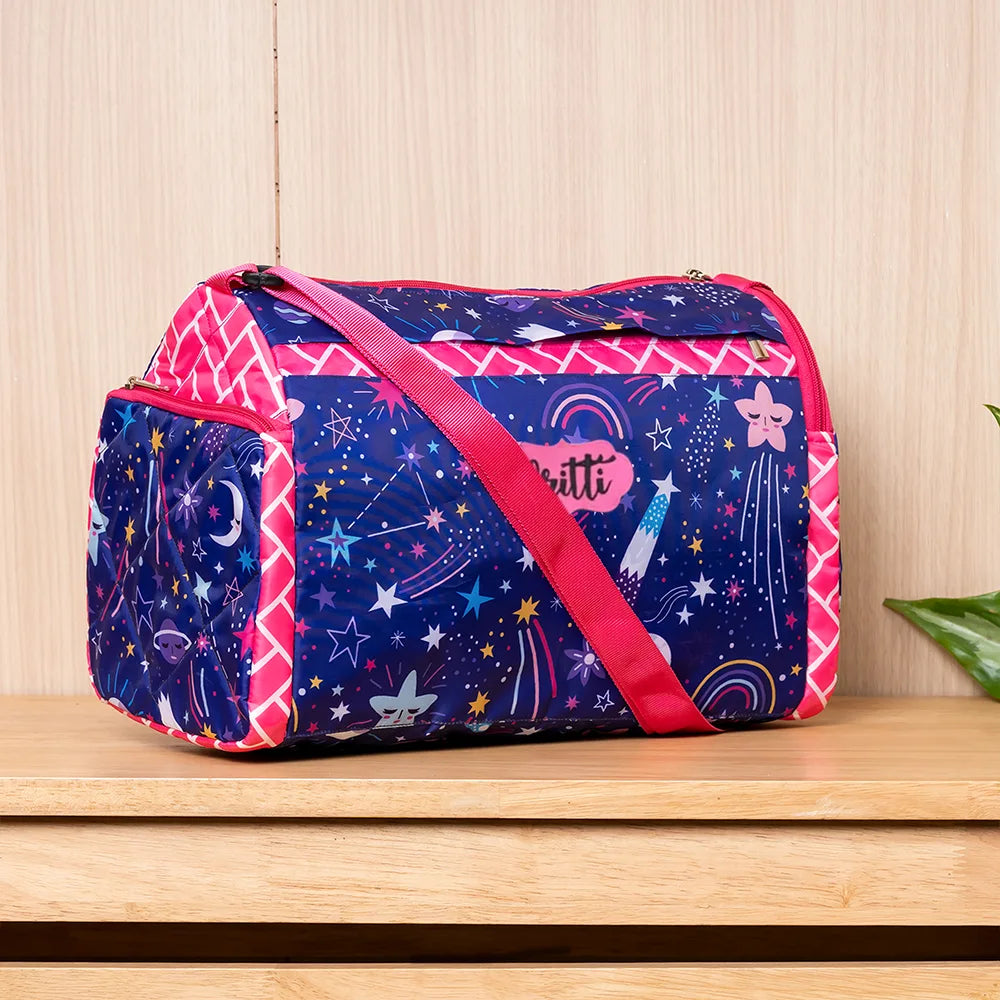 Starlet Printed Sports Duffle Bag
