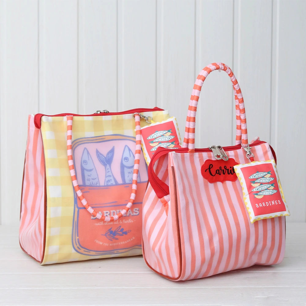 Sardinia Red Set Of 2 Tote Bag
