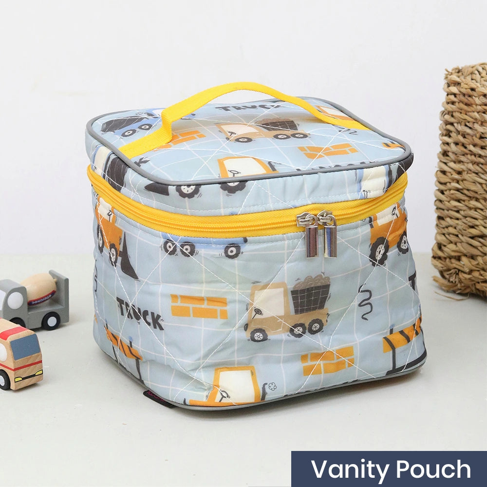 Vanity Pouch - Blue Truck