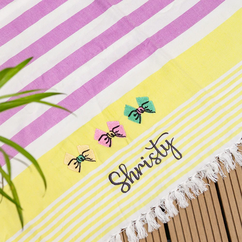 Bow Bamboo Towel
