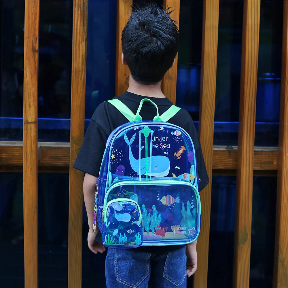 Deep Sea Dive Jelly Backpack Set