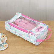 Shoe Bag - Aqua Girl