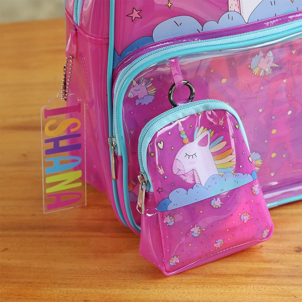 Unicorn Dream Jelly Backpack Set