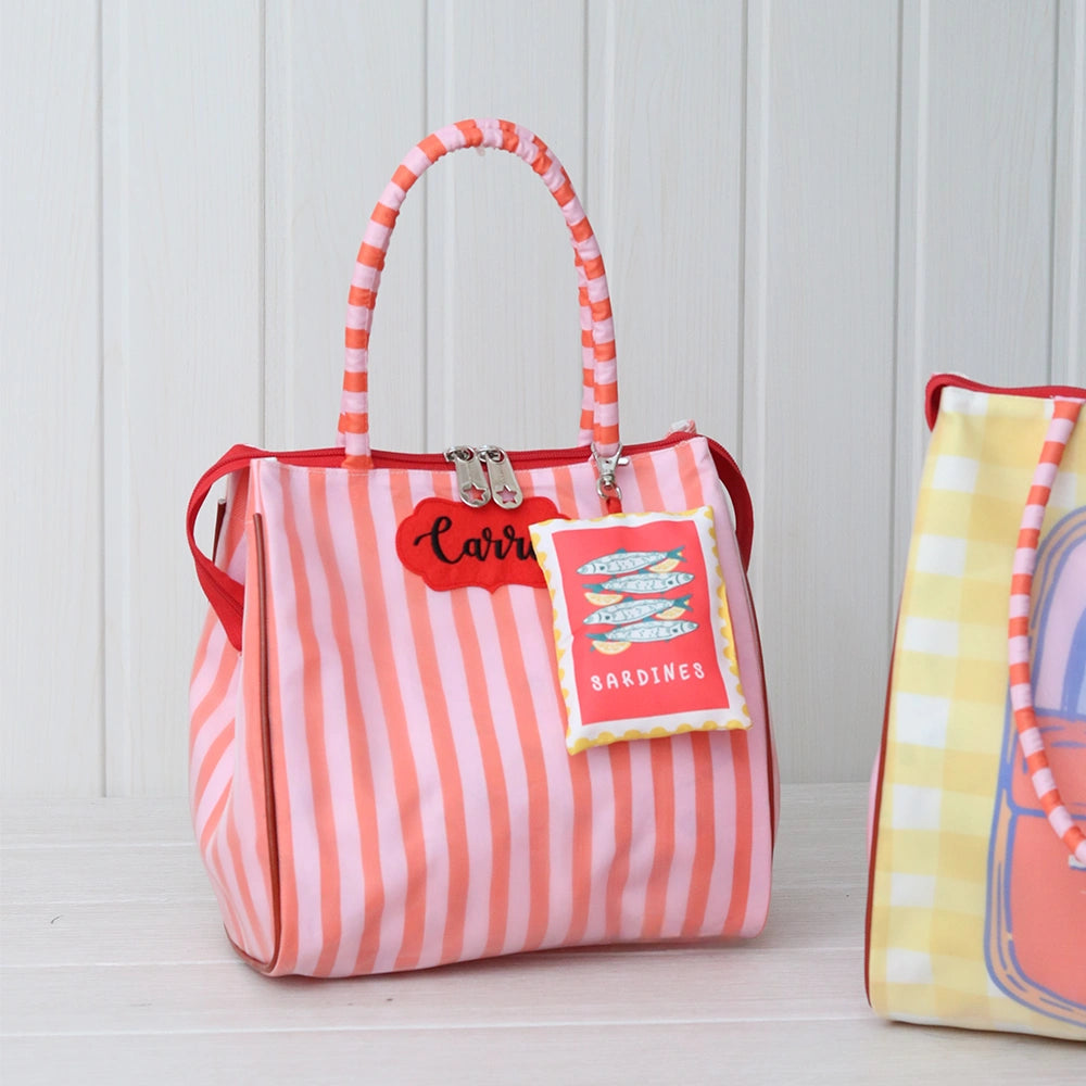 Sardinia Red Set Of 2 Tote Bag