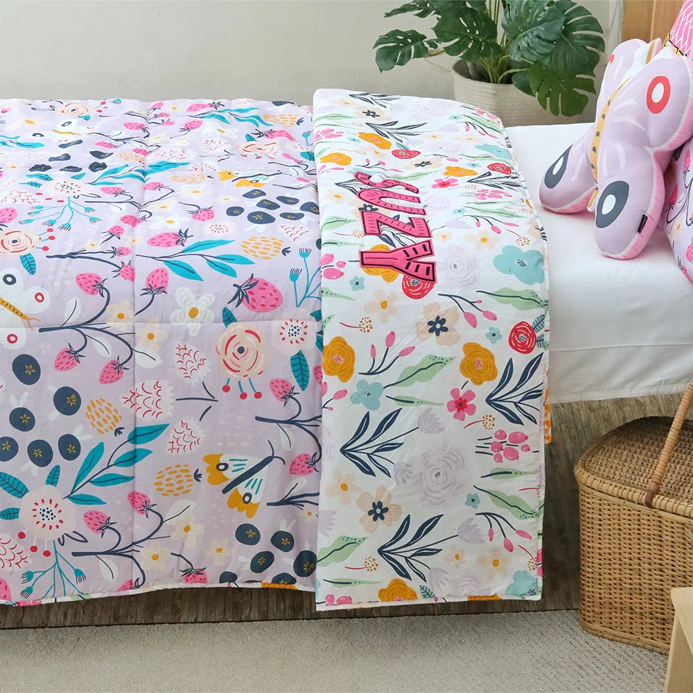 Lilac Garden Comforter