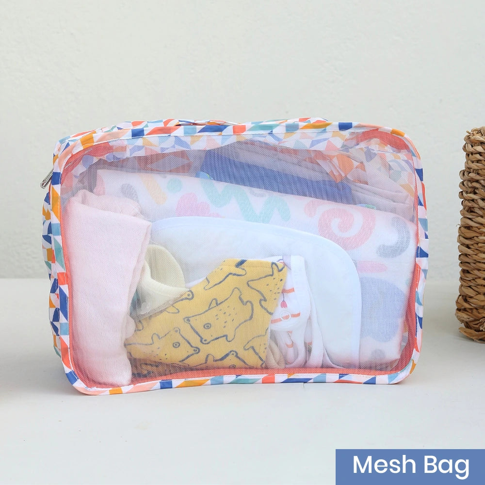 Mesh Bag - English Zigzag
