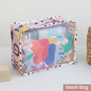 Mesh Bag - Pink Lion
