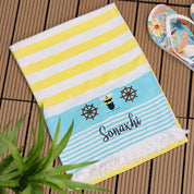 Sunny Sailor Bamboo Towel