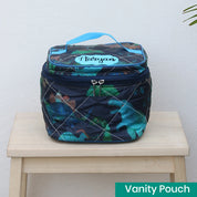 Vanity Pouch - Blue Dino